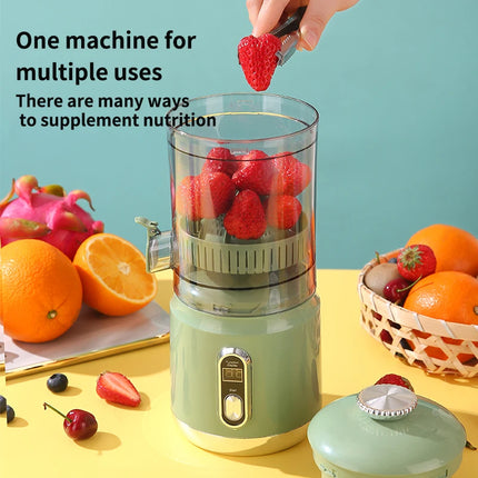 Portable Multifunctional Electric Orange Juice Maker Slag Juice Separation Small Home Appliance New Juicer Machine for Fresh Squ