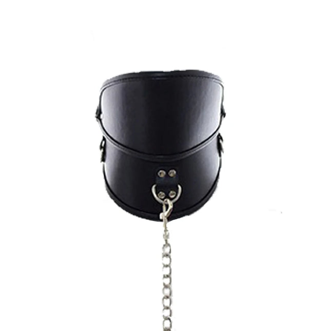 Role-playing SM Leather Posture BDSM Collar Sexual,Adult Game,Role Play,Choker Bondage Restraint,Submissive,Sex Toys for Couple