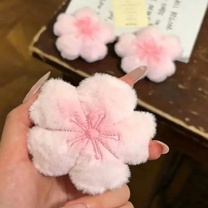 2026 Pendant Small Accessories Girl Cherry Blossom Healing Plush Pendant Keychain