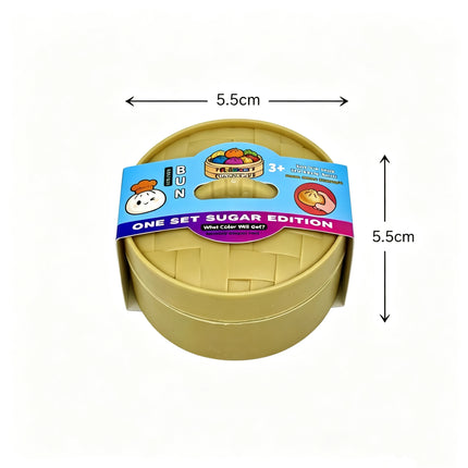 HOT Colorful Simulated Steamed Bun Squishy Blind Box 1-6pcs with Dumpling Sensory Squeeze Toy for Stress Relief