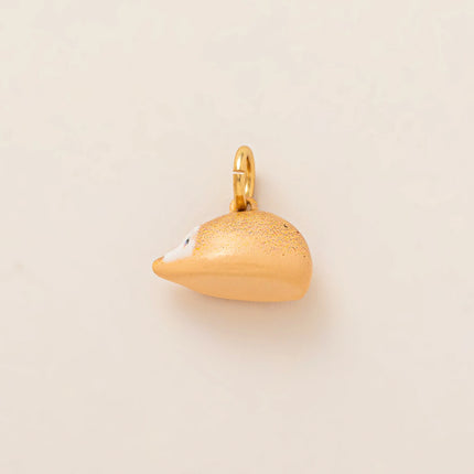 Simple style cute small animal series pendant fox stainless steel accessories gold plated
