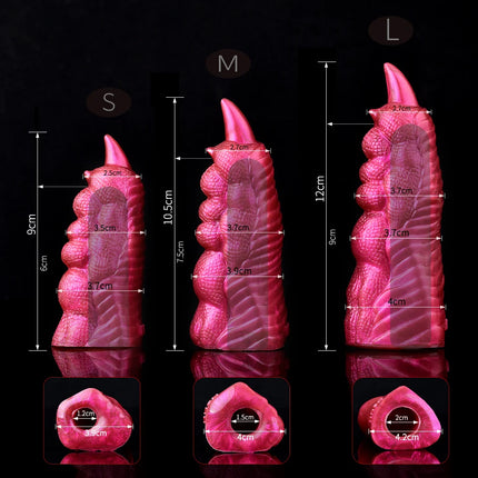 YOCY Silicone G -Spot Stimulation Finger Sleeves Clitoris Massage Sex Toys For Women Sex Delay Couples Games Delay Sleeve