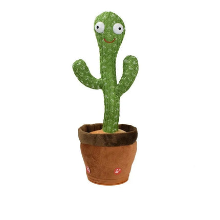 New Dancing Talking Cactus Toys For Baby Boys And Girls, Singing Mimicking Recording Repeating What You Say Sunny Cactus Up Plus