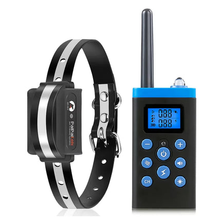 2 in 1 Automatic Anti Bark and Training Collar for 1/2/3 Dogs,IPX7 Waterproof Dog Training Collar,Shock Collar for All Size Dogs
