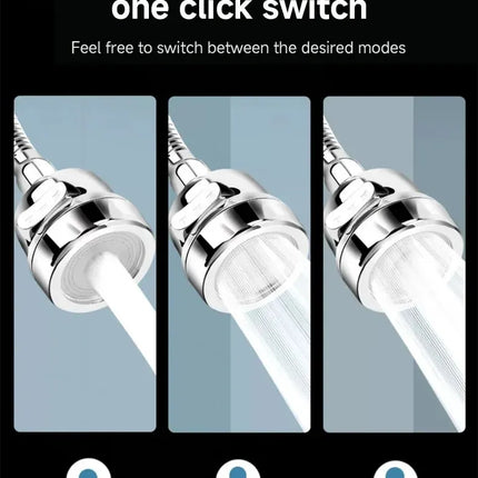 3 Modes Universal Kitchen Faucet Extenders Adapter 360° Rotation Filter Kitchen Gadgets Spray Water Saving Tap Nozzle