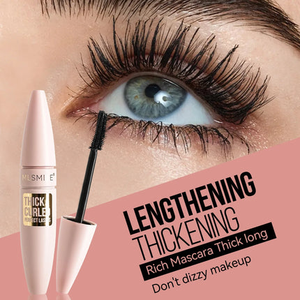 Colorful Mascara Thick Curl Waterproof Natural Eyelash Lengthens Long Lasting Quickly Dry Blue Brown Black Mascara Eye Makeup