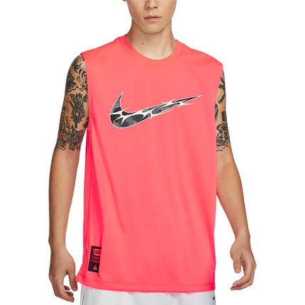 Nike Official New Men's Breathable Round Neck Sleeveless Training Tank HM4463-605