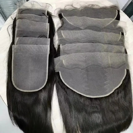 Vietnamese Hair 13x4 Lace Frontal For Women To Make Wig Transparent Lace Natural Hair Line 4x4 Straight Hair Lace Closure