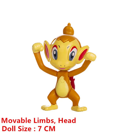 New Pokemon 4-13Cm Cartoons Movie Anime Figure Pikachu Lucario Mewtwo Flying Dragon Pet  Action Figures Model Toy Birthday Gifts