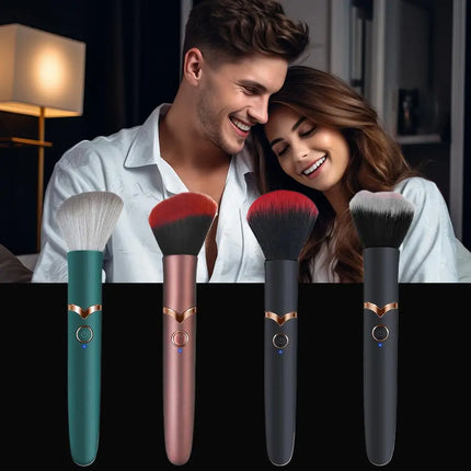 HOT Makeup Brush Electric Multi-Function Soft Fluffy Portable Foundation Brush Vibration Rechargeable Detail Makeup Tool
