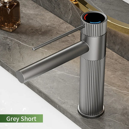 Stainless Steel Basin Faucet Gold/Black Bathroom Faucets Crane Tall Sink Faucet Hot Cold Water Sink Mixer Bathroom Faucet