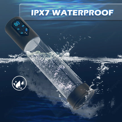 Electric Penis Pump Sex Toys for Men Penis Extension Automatic IPX7 Penis Water Pump Penis Enlargement Dick Erection Penis Train