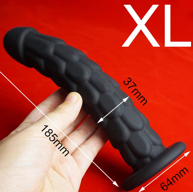 Silicone Penis Anal Dildo With Suction Cup, Dragon Scale Butt Anal Anus Butt Plug, Analplug Buttplug Butplug, Prostate Sex Toys