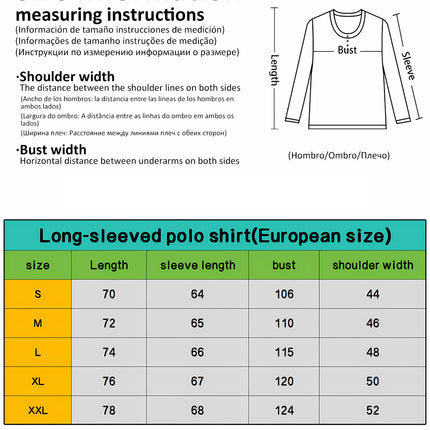 The new men's long-sleeved POLO shirt for Spring and Autumn 2025 is casual comfortable and soft with 3D checkered print