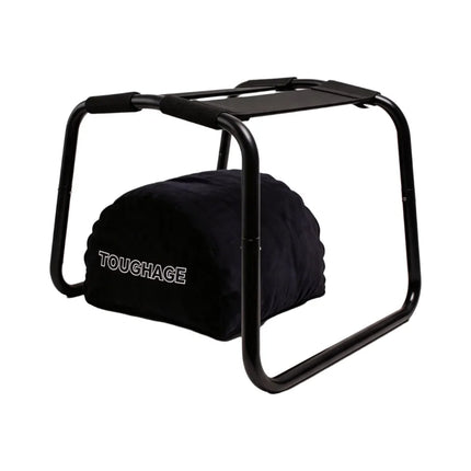 Adjustable Removable Bounce Weightless Stool Bedroom Chair With Inflatable Pillow Folding Metal Frame Furniture Portable Travel