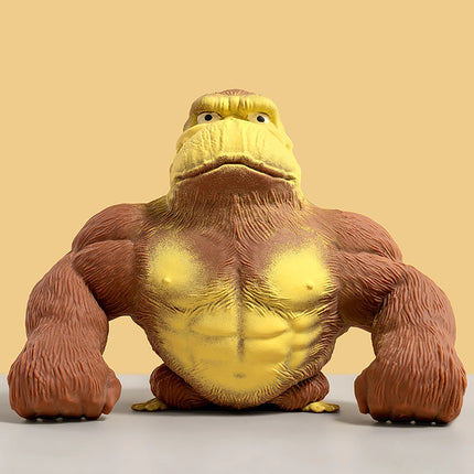 Decompression Gorilla Toy, Large Pinch Music Slow Rebound Ventilator, Stress Relieving Toy