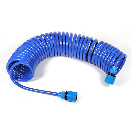 10/15m Portable Garden EVA Retractable Water Hose Spring Hose Car Wash Curly Magic Pipe Expandable for Flower Lawn Watering