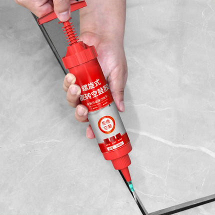 Fixed tiles adhesive Marble Floor Grout Repair Adhesive Selfsticking Heatresistant waterproof Adhesive Spiral Tile Drum Adhesive