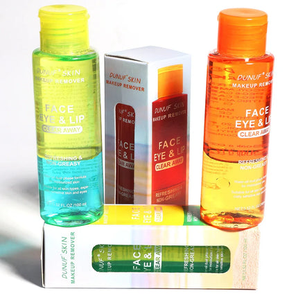 Gentle 3 in 1 Cleansing Oil Makeup Remover For Sensitive Skin Refreshing Moisturize Oil Control Non Irritating Face Lip Eye