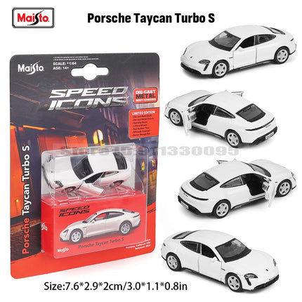 Maisto 1:64 Ferrari 812 Superfast SF90 SP1 Lamborghini 37 Chassis full alloy die-casting car model collection gift toys