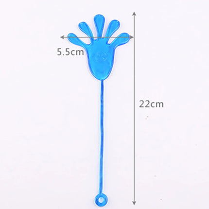 5-50 Pcs Funny Sticky Hands Toy Elastic Squishy Slap Palm Novelty Gift Party Game Birthday Educational Stress Relief