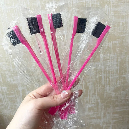5PCS/10PCS/20PCS Double-Sided Hair Edge Control Brushes Multifunctional, Hair Brush for Smooth Styling,Eyebrow&Hair Care Tools