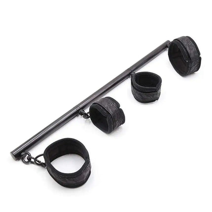 Restraints with Handcuffs Ankle Cuffs  Bondage Set for Couples Adults SM Games Sex Play Adjustable Spreader Bar Sex Toys Sex