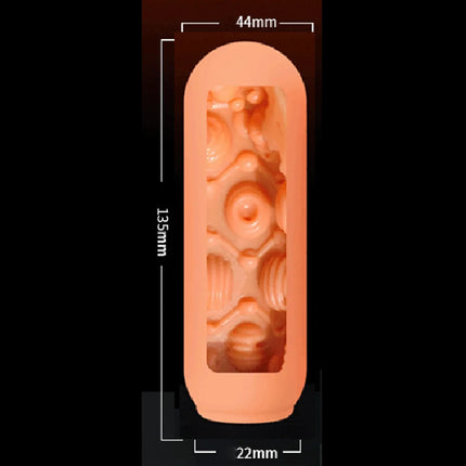 Male Masturbator Erotic Toy for Adult Soft Silicone Protable Vagina Pussy Masturbation Penis Endurance Exercise Sex Toys for Men