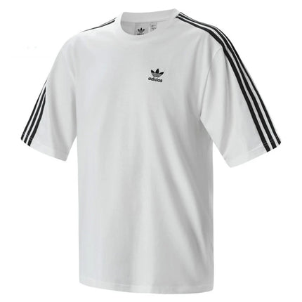 Adidas Originals Men's Oversize Tee - Trefoil Short Sleeve T-Shirt / Adidas Originals Men's Oversize Tee - Trefoil Short Sleeve T-Shirt