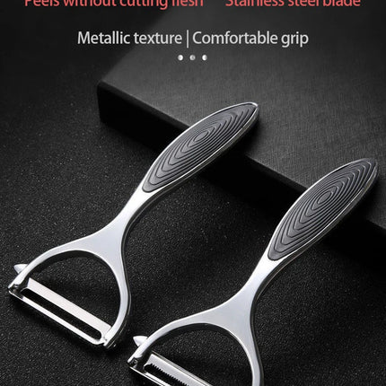 Stainless Steel Fruit Vegetable Tools Vegetable Peeler Potato Peeler Kitchen Accessories, Non-slip Handle SGGJ001