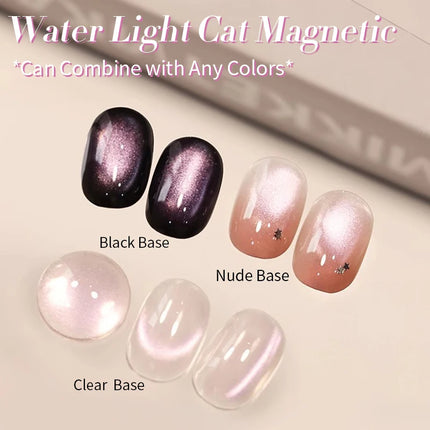 BORN PRETTY 10ml Pink Water Light Cat Magnetic Gel Polish Spaking Glitter UV LED Soak Off Gel Varnish Crystal DIY Manicure