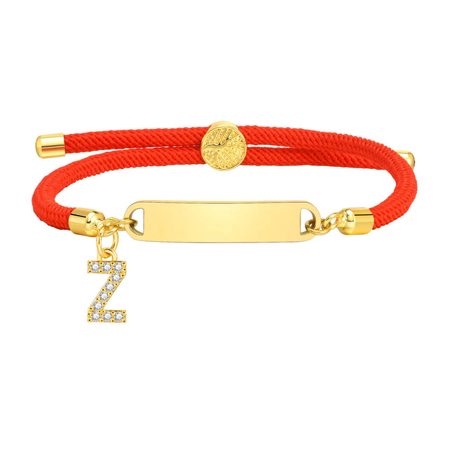 Vnox Free Personalized Baby Name Birthdate Bracelets for Newborns Name Bracelets,A-Z Initial Letters Bracelets Gift to Boy Girls