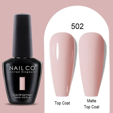 NAILCO Winter Series Color Gel Nail Polish 15ML Semi Permanent Soak Off Gel Varnishes Super Texture Gorgeous Nail Manicure Art