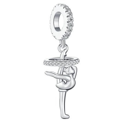 2025 Classic Ballet Pendant Fit Bracelet Diy For Women Daily Wear mermaid Cheerleading Charm Fashion Jewelry Love Birthday Gift