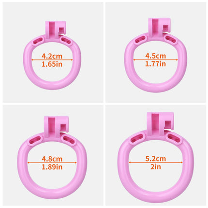 ANOSX Resin Penis Cages Crystal Inlaid Male Chastity Cage Multi-colors Cock Cages With Chastity Belt Imitation Clitoris Sex Toys