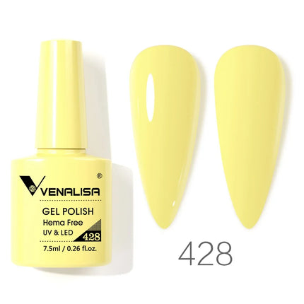7.5ml Venalisa TPO FREE HEMA FREE Gorgeous Color Nail Gel Polish Long Wear Soak Off UV LED Gel Varnish Nail Manicure Gel Varnish