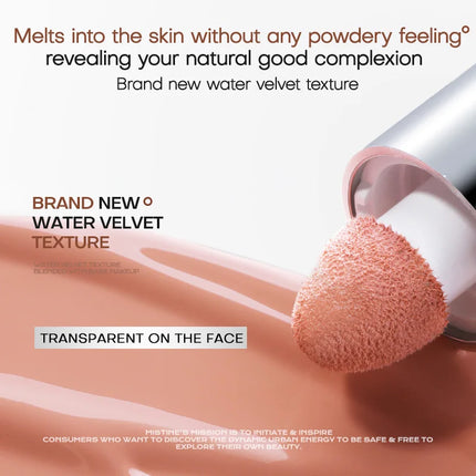 Mistine Thai Latte Liquid Blush 7g Translucent Natural Blending Makeup Smooth Colour Retention Cosmetics 1 Piece