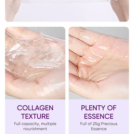 Collagen Anti Wrinkle Facial Mask Anti Aging Fade Fine Lines Firm Skin Moisturizing Brightening Smooth SkinCare Korean Cosmetics