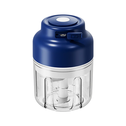 Electric Garlic Chopper Mini Portable Wireless Food Chopper 320ML USB Rechargeable Meat Grinder Vegetable Garlic Masher Blender