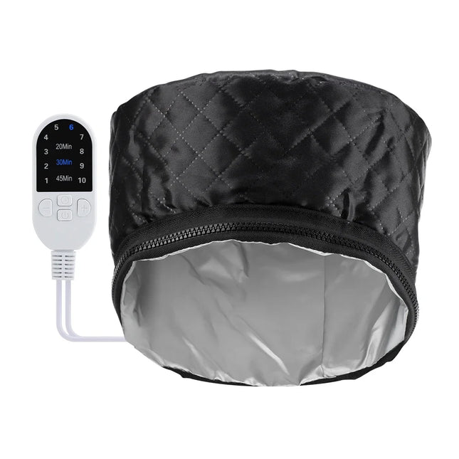 10-layer electric heating cap, waterproof steamer cap, heat treatment cap, SPA, nourishing hair styling care