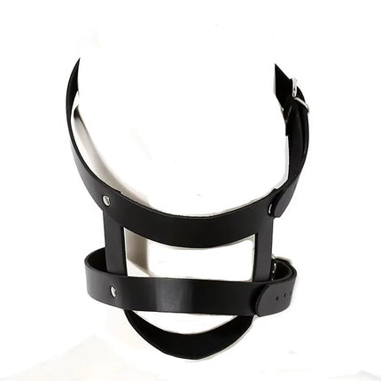 Sniff Shoes Face Harness Fetish BDSM Mask,Leather Smell Sneakers Slave Bondage Hood,Adult Sex Toys For Couples,SM Restraints