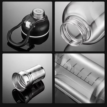 Large Capacity Glass Water Bottles With Tea Strainer Travel Portable Tea Infuser Bottle For Sport Camping Drinkware Gift For Man