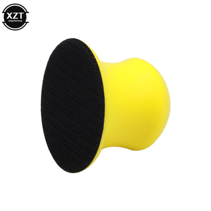 3Inch 75MM Hand Sanding Block Back-up Sanding Pads for Sandpaper Sanding Discs Holder for Woodworking Manual Polishing Hook-Loop