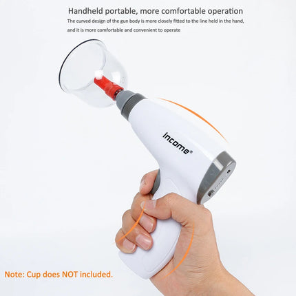 Vacuum Cupping Gun Electric Cupping Pump Body Massager USB Charging Negative Pressure Massage Tool for Scraping Gua Sha Suction