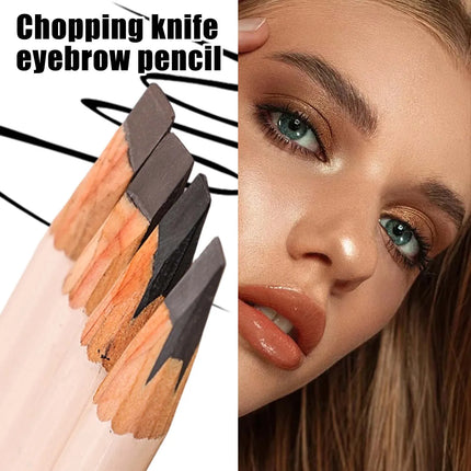 Natural Matte Eyebrow Pen Professional Wild Eye Brow Makeup Tools Waterproof Lasting Eyebrow Enhancers Double-Ended Cosmetics