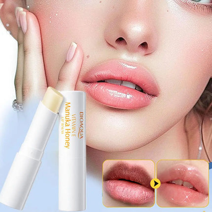 2pcs Vitamin E Honey Lip Balm Long-lasting Moisturizing Anti Cracking Nourishing Essence Stick winter Lips Skin Care