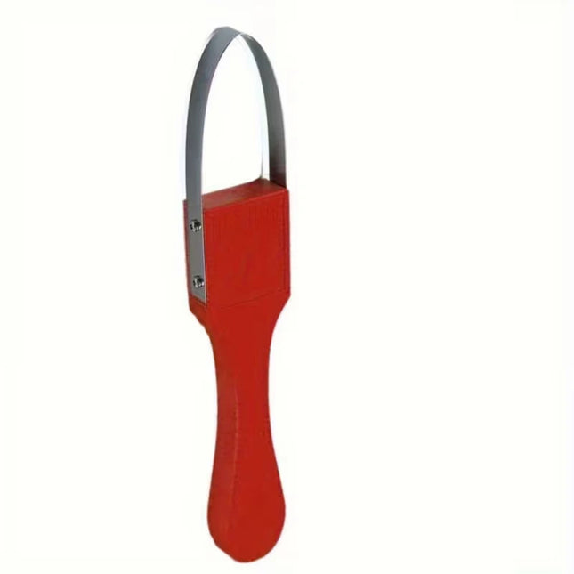 Weed processor, portable garden tool, weeding tool, soil remediation tool, for removing weed roots from the bottom of the soil.