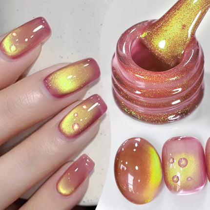 BORN PRETTY 10ml Blueberry Cat Magnetic Gel Nail Polish Summer Fruit Series Green Blue Purple Gel Nails Supplies Manicure