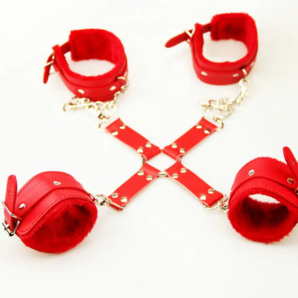 4handcuffs +Cross clip Hogtie Cosplay Furry cop roleplay Hot Ankle Footcuff porn Adult SM Sex Games erotic set cosplay