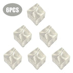 6pcs set white